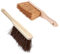 Soft Coco & Stiff Bassine Hand Brush Set - Wooden Cleaning Brushes with Natural Bristles for Indoor & Outdoor Use - Tabletop, Floor, Patio, Workshop & Kitchen Counter Brush for Dust, Debris, Scrubbing