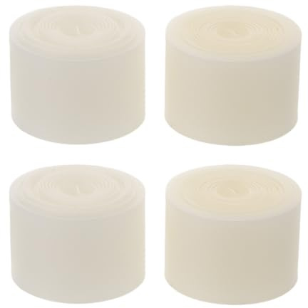 Luxshiny 4 Rouleaux Ruban de Jante en PVC pour Vélo Protection Anti-crevaison, Facile à Installer, Adapté aux Chambres à Air et Pneus de Vélo de Montagne pour Cyclisme Longue Distance