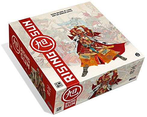 CMON | Rising Sun | Miniatures Board Game | Ages 14 Plus | 3-5 Players | 90-120 Minutes Playing Time