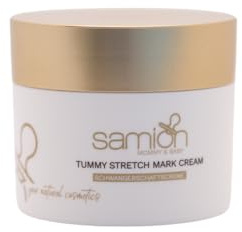 samion | TUMMY STRETCH MARK CREAM | Dehnungsstreifen Creme | intensive Hauptpflege | lindert das Spannungsgefühl | 200ml | Vegan