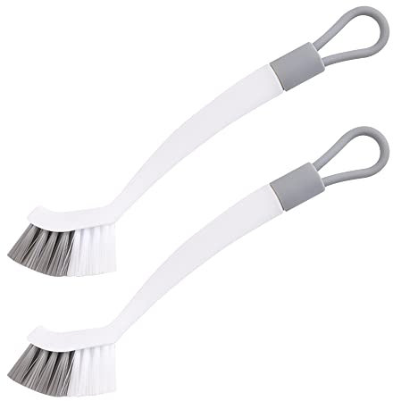 HLIWS 2 Stück reinigungsbürste,Cleaning Brush,abwaschbürste,Spülbürsten,Eingebautes Fleckentfernungswerkzeug,für Die Tiefenreinigung von Bad und Küche