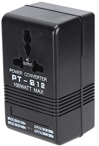 Transformateur, 100W double tension 110V/220V Convertisseur De Tension Adaptateur Abaisseur/Élévateur prise de voyage usage international
