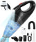 TIDEVAN Handstaubsauger Akku Handstaubsauger, 9000Pa Kabelloser Handstaubsauger, 120W LED Beleuchtung Handstaubsauger mit Waschbar HEPA-Filter, USB Nass&Trocken Handsauger für Haus und Autoreinigung