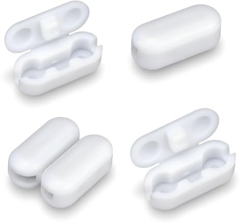 Pack of 10 Plastic Chain Connectors – Fits Roller, Roman & Vertical Blinds, Window Blinds Accessories for Blind Connector Clips & Venetian Blind Parts