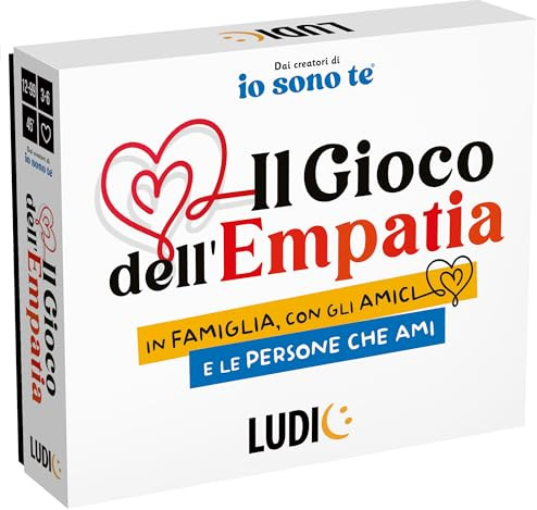 LUDIC - Io Sono Te Il Gioco dell’Empatia - Riconosci Chi Sei e le Persone che Ami| Quanto Conosci Davvero le Persone che ti Stanno accanto? Gioco di Società a Identità Nascoste ed Emozioni e Confronto
