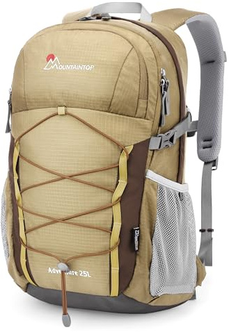 MOUNTAINTOP Vandringsryggsäck 40 liter trekking vandring ryggsäck för män kvinnor utomhus resepaket dagpackning vattentålig med regnskydd | Vandringsryggsäck YKK trekking ryggsäck med regnskydd för camping resor reseryggsäck