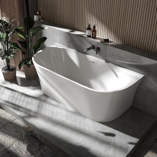 Vasca da bagno freestanding NOVA - Bianco lucido