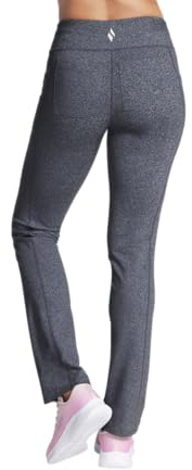 Skechers Damen Go Walk Flex 4 Pocket Boot Cut Pant Hose, Dunkelgrau, XXL EU