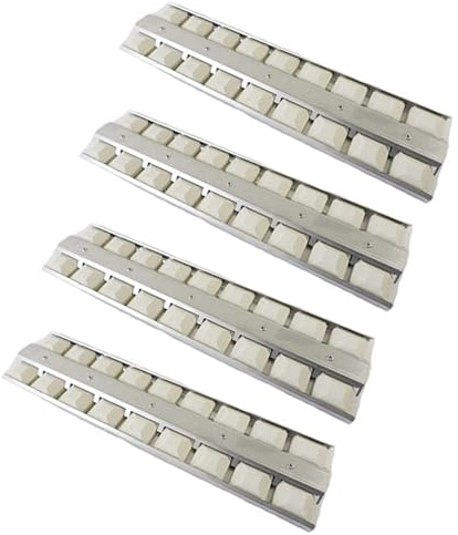 Dongftai Z3238A (4-Pack) Viking BBQ Grill Briquette Tray,Heat Plates 21-1/2 X 5-1/2 Replaces Viking Part 032381-000