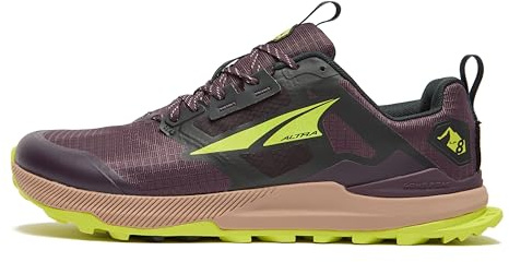 ALTRA Women's Lone Peak 8 Trail Running Shoe, Dark Purple, 9.5