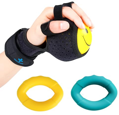 NIdreamCE Pelota Antiestrés,Bolas antiestrés de Gel para Ejercicios de Manos, Pelota Rehabilitacion Mano con Diferentes Grados de Dureza,Bola Antiestres, Mano para Capacitación en Rehabilitación