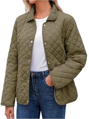 Genérico Cazadora Mujer, Bomber Chaqueta Lluvia, Pana Cortos Chaquetones Mono Winter Faz Grandes Vestir Parka, Ante Anorak Abrigos de Mujer, L
