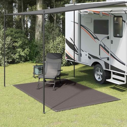 Genérico Alfombra de Tienda de campaña Gris Antracita 200x300 cm,Actividades al Aire Libre,Camping y Senderismo,Accesorios para Tiendas de campaña-310677