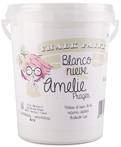 Amelie Prager 1000 – 01 peinture à la craie, blanc neige, 1 l