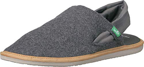 Sanuk Damen Yoga Sling Cruz Wool Sandale, Dark Shadow, 36.5 EU