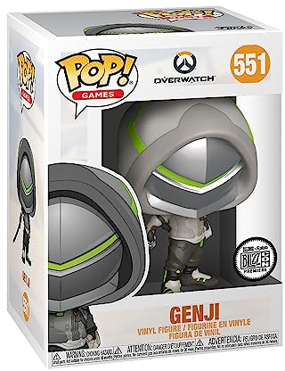 Funko Pop! Overwatch – Genji Brier 2 – vinylsamlarfigur – presentidé – officiella handelsvaror – leksaker för barn och vuxna – videospelfans – modellfigur för samlare och display