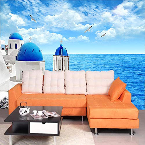 Papel Tapiz 3D Venice Night Lotus Arenisca En Relieve Papel Tapiz De Tv Murales De Pared Personalizados Papel Tapiz Fotográfico,200 * 140Cm