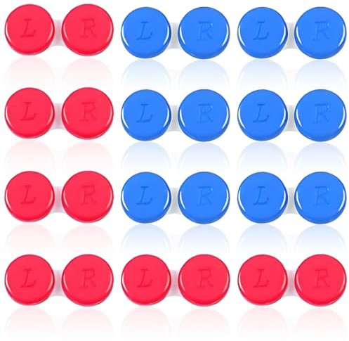 JTUYPT 12 pcs contenitori per lenti a contatto contenitore per lenti a contatto Scatola con kit di lenti a contatto da viaggio Porta Lenti a Contatto da Viaggio ideale per viaggi all'aperto