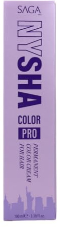 Tinte Permanente Saga Pro Nysha Color Nº 7.11 100 ml