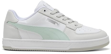 Puma Puma CAVEN 2.0, Basket Unisexe, Puma White-Peaceful Blue-Cool Light Gray,