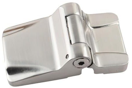 rockible Conexión de herrajes para bisagras de puertas de baños públicos de hotel, 115 X 65 Mm