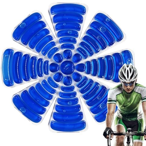 Bonnet de refroidissement pour casque de vélo, poche de glace portable pour casque de cyclisme, camping, sports de plein air, escalade, randonnée