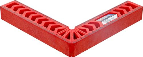 BGS Diy 6878 | Montagewinkel | Fiberglas | 200 mm | Anschlagwinkel/Universal-Winkel