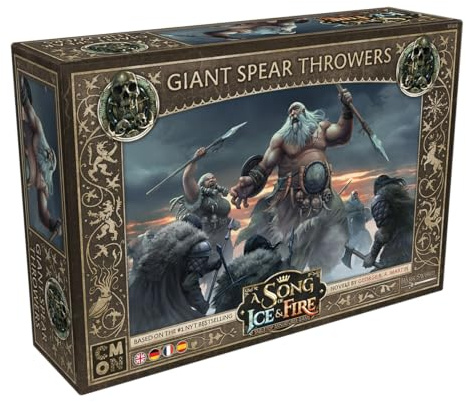 CMON, A Song of Ice & Fire – Giant Spear Throwers (Speerwerfende Riesen), Erweiterung, Tabletop, 2 Spieler, Ab 14+ Jahren, 45-60 Minuten, Deutsch, Mehrsprachig