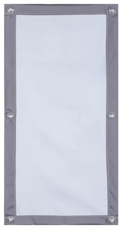 Icegrey Verdunkelung Dachfenster Rollo ohne Bohren Sonnenschutz Verdunkelungsrollo mit Saugnäpfen für Zimmer Dachboden Büro Auto Reisen, Grau, 60x140cm