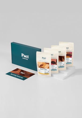 Pact Coffee Speciality Coffee Starter Set (4 x 100g ground pouches)
