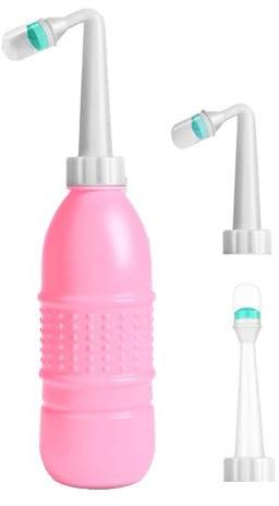 Douche-flaskor för kvinnor - Återanvändbar vaginal tvättbehållare | Ergonomiskt vaginalt rengöringsmedel och sprutsystem för kvinnlig , perineal vård, gynekologisk rengöring och postpartum mate