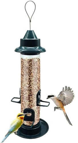 Disper À La Nourriture Pour Oiseaux Sauvages, Mangeoires À Oiseaux Pour L'extérieur,Montage D'arbres Alimentaires D'oiseaux Avec Boucle - Femmes Hommes Amoureux Des Animaux Décoration De Station