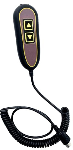 Kariwust 2 Button 5 Pin Remote ZK1200-HC Hand Control Replacement for Golden with USB and Backlight for Lift Chair Power Recliner