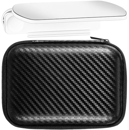 Healeved 2 St Justerbar Spegelreflektor för Smartphonekamera med Universalklämma Inkluderar Rengöringsduk och Förvaringspåse Kompatibel Flesta Mobiltelefoner för Enkel och Säker Slumpmässig