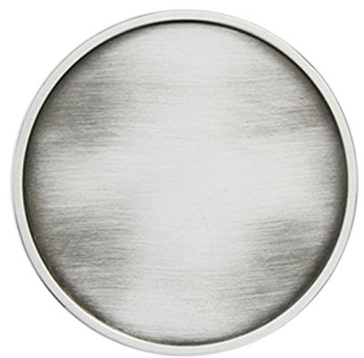 Schnalle123 Gürtelschnalle Klassisch Blank rund Western 3D Optik für Wechselgürtel Gürtel Schnalle Buckle Modell 204