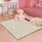 ORINOVA Teppich Schlafzimmer Beige Flauschig Waschbar 90x150 cm Fellteppich Bettvorleger Kunstfell Teppich Weich Wohnzimmer Kinderzimmer Kurzflor Deko Rechteckig