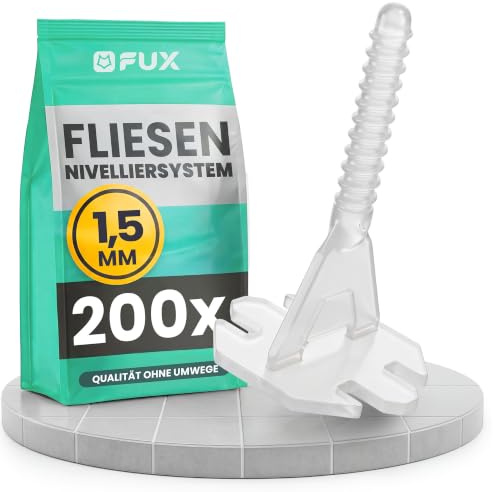 FUX Sistema de nivelación de azulejos 1,5mm