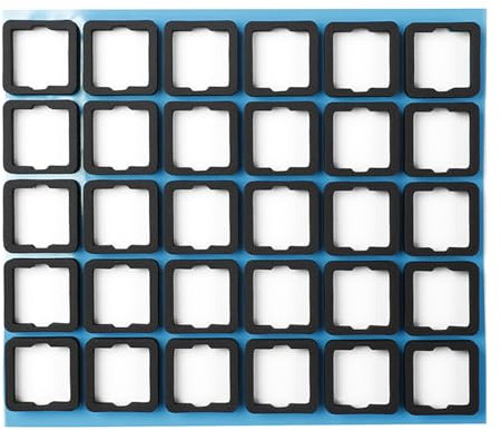 Morain Lot de 120 amortisseurs sonores en mousse pour clavier mécanique
