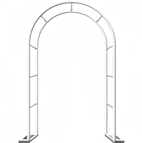 HFVUYAR Arco romántico de jardín de Rosas, pabellón de Hierro para Exteriores, para Plantas trepadoras y hortalizas.