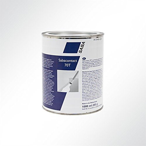 Saba Kontaktkleber Sabacontact 70T PVC Kleber für Planen, Teichfolien 1000ml