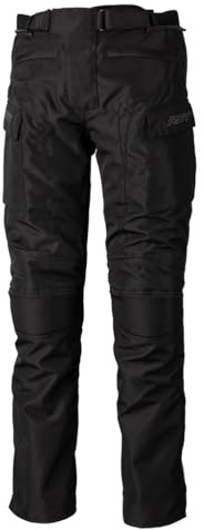 Motorcycle RST Alpha 5 RL CE Mens Textile Jean - Adult Motorbike Biker Rider Touring Sports - CE Approved Textile Jeans Pant (Black/Black,36)
