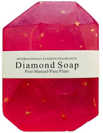 Seifen Duschgel, Feste Dusche- Handseife, Gesichtsseife Und Körperseife, Handseife In Edelsteinform, Handgefertigte Seife In Edelsteinform, Naturseife Mit Goldfolie, Reinigende Feuchtigkeitscreme