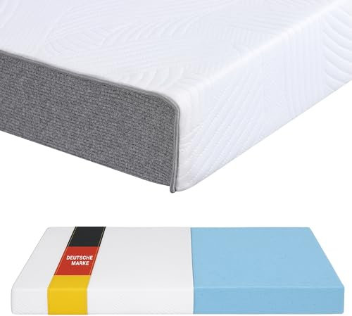 Arensberger LINA Schaumstoff Matratze 140x200 cm – 11 cm NANOCELL® Gel-Schaum – H3 Härtegrad – Atmungsaktiv – Abnehmbarer Bezug 240g/m² – Waschbar bis 60°C – Rollmatratze Komfortmatratze