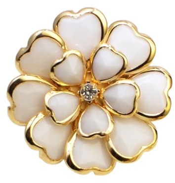 Decorativas para Botones con Forma de Flores para Mujer,Vintage De Metal Con Forma De Flor Para Costura Y Prendas - s para Cubrir Botones de Camisa, Traje y,Regalo Para Mujer Abuela Madre Esposa E Hij