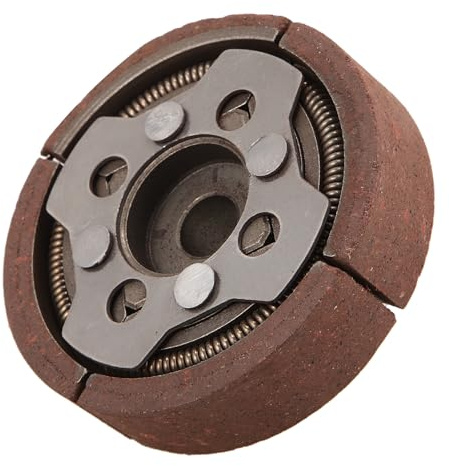 CHILDWEET Embrayage de Motoculteur 48f Rouge Résistant à L’usure, Embrayage à Friction pour Micro-fraiseuse, Disque D’embrayage de Barre Franche, Pièce de Rechange pour Outil de Jardinage