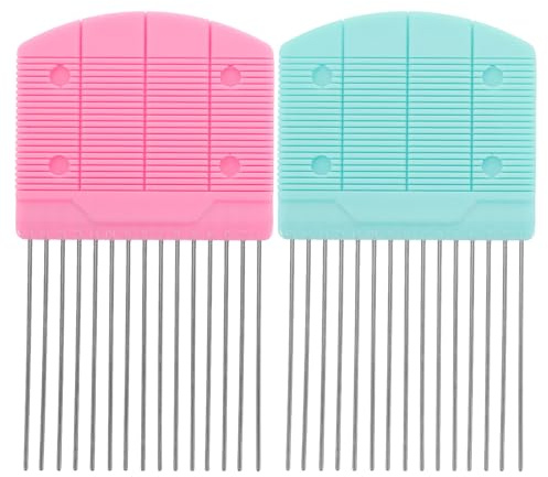 TOPBATHY Peines de Quilling para Manualidades de Papel 2 Piezas (rosa y Azul) Herramienta para Artesanía de Quilling, Máquina para Tejer Papel Diy, Suministros para Proyecto de Bricolaje