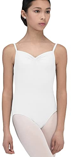 Wear Moi Abbie Gymnastikanzug, Mädchen, Weiß, FR: 10 Jahre (Größe Hersteller: 10-12 Jahre)