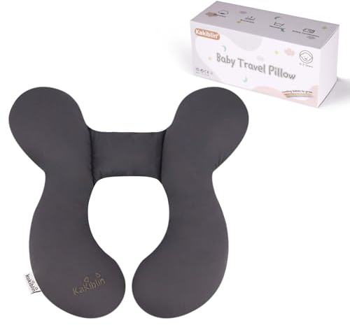 KAKIBLIN Baby Neck Pillow, Upgraded Baby Support Pillow, Head Pillows for Carseat, Newborn Neck Support for Car Seat,Pushchair,Travel