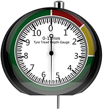 XLKJ Profondità Battistrada Pneumatici - Misuratore Manometro Strumenti Generali