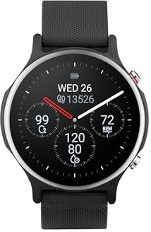 ASUS VivoWatch 6 (HC-D06) Smartwatch Fitness con Controllo della Pressione Sanguigna, Elettrocardiogramma e Saturazione di Ossigeno SpO2, Salute, Sport, Nero
